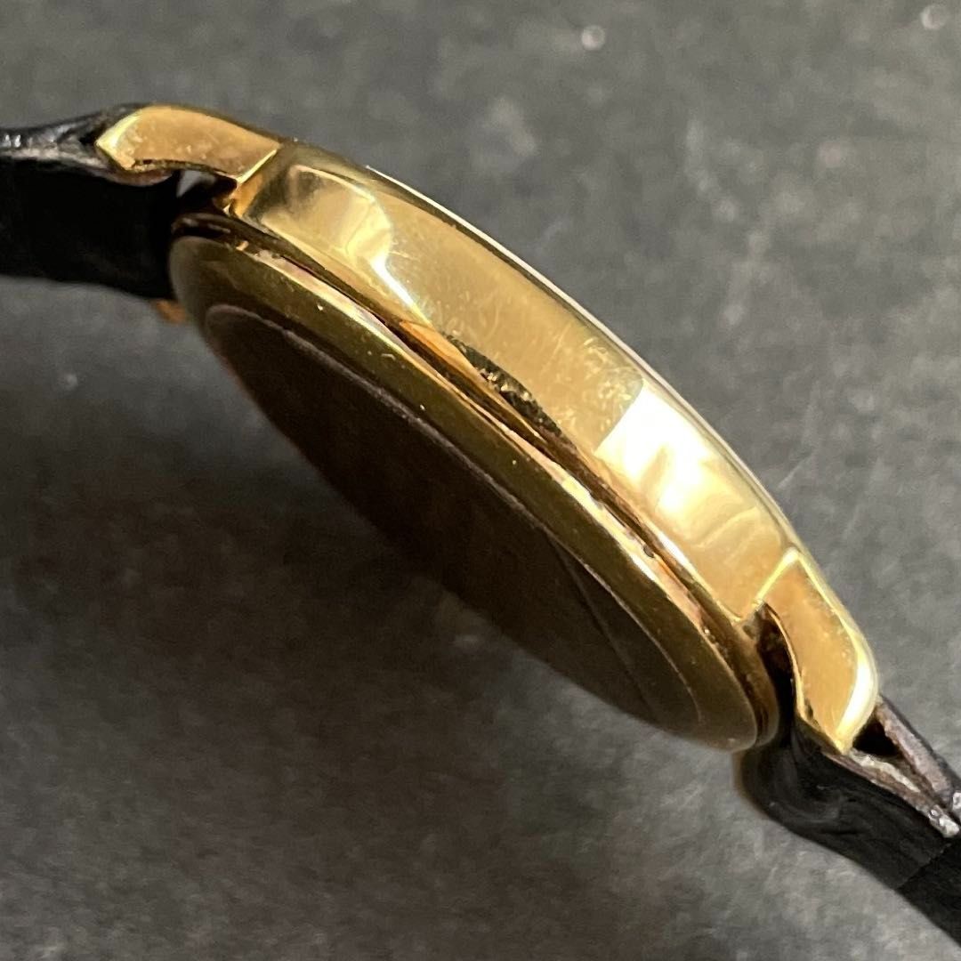 Raymond Weil Pulse Men’s Watch 18K Gold Quartz Black Dial Used