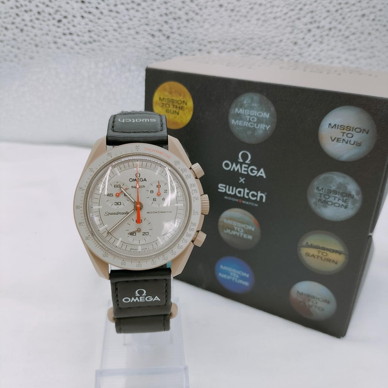 Omega x Swatch MoonSwatch SO33C100 Bioceramic Quartz Japan