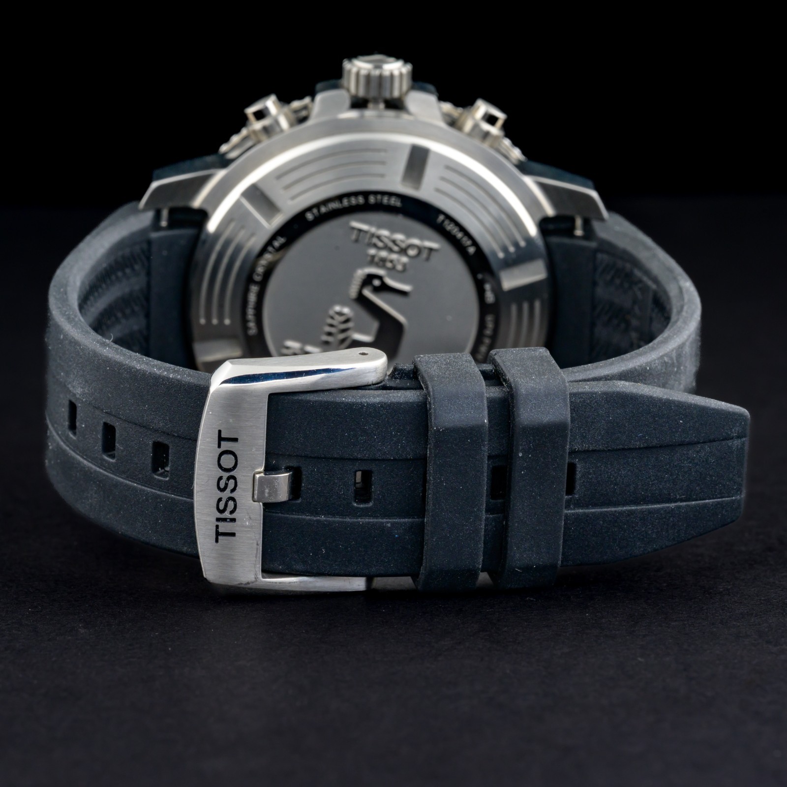 Tissot Seastar 1000 Chronograph Blue T120.417.17.041.00 Mens 45.5mm Watch + Box
