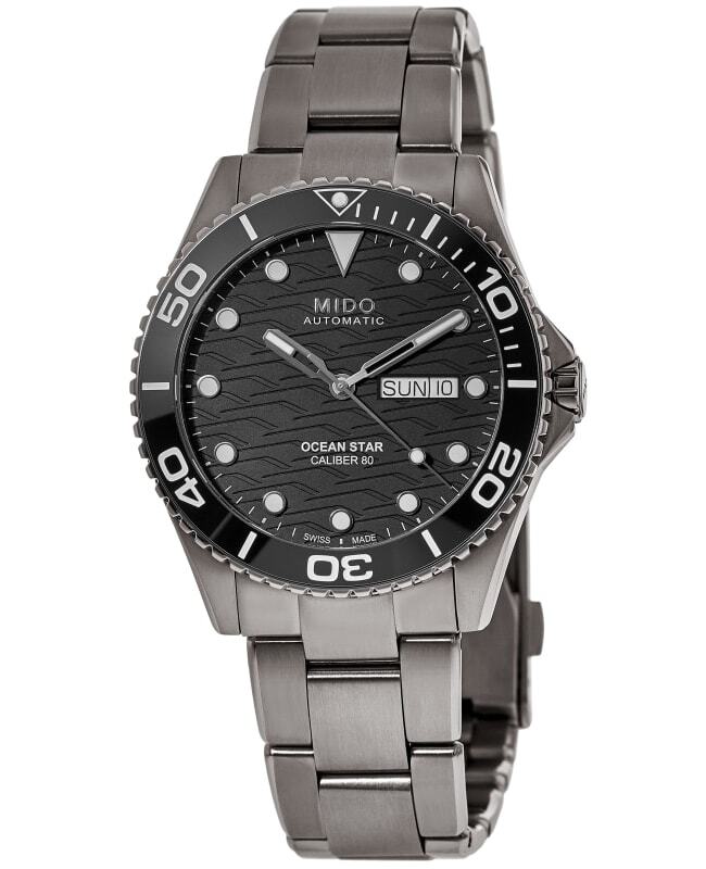 New Mido Ocean Star 200 C Black Dial Titanium Men’s Watch M042.430.44.051.00