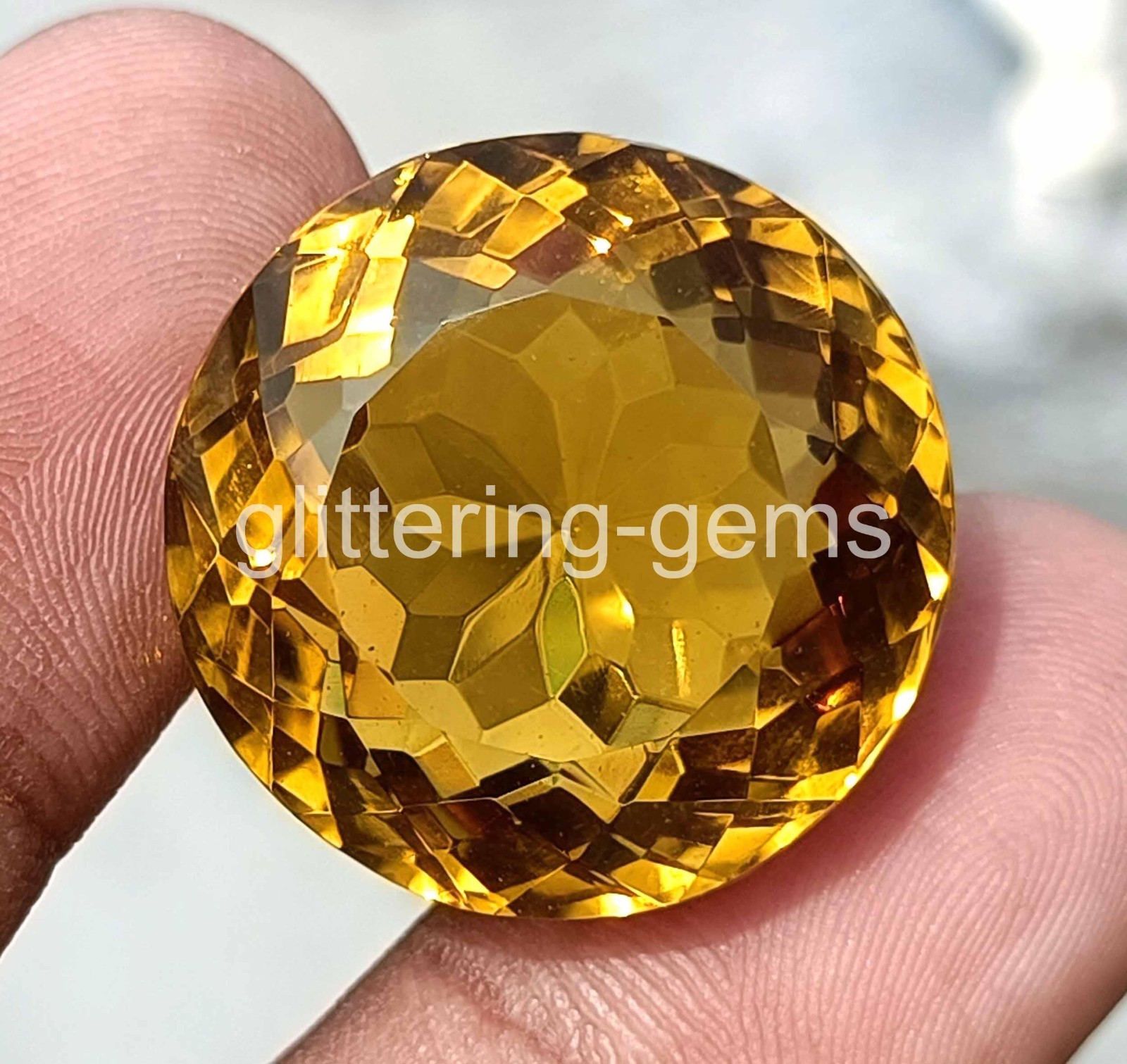 Awesome Quality 200 Ct Natural Yellow Sapphire Round Shape IGL Gemstone 6MHZ