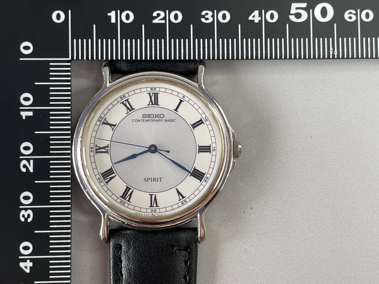 Seiko Spirit Contemporary Basic 5S21-7000 [US Stock] 1988 Mens QZ Watch *N.Mint