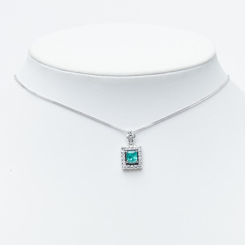 AUTHENTIC Pt900 PlatinumNecklace Pt900 Platinum/Pt850 Platinum Women