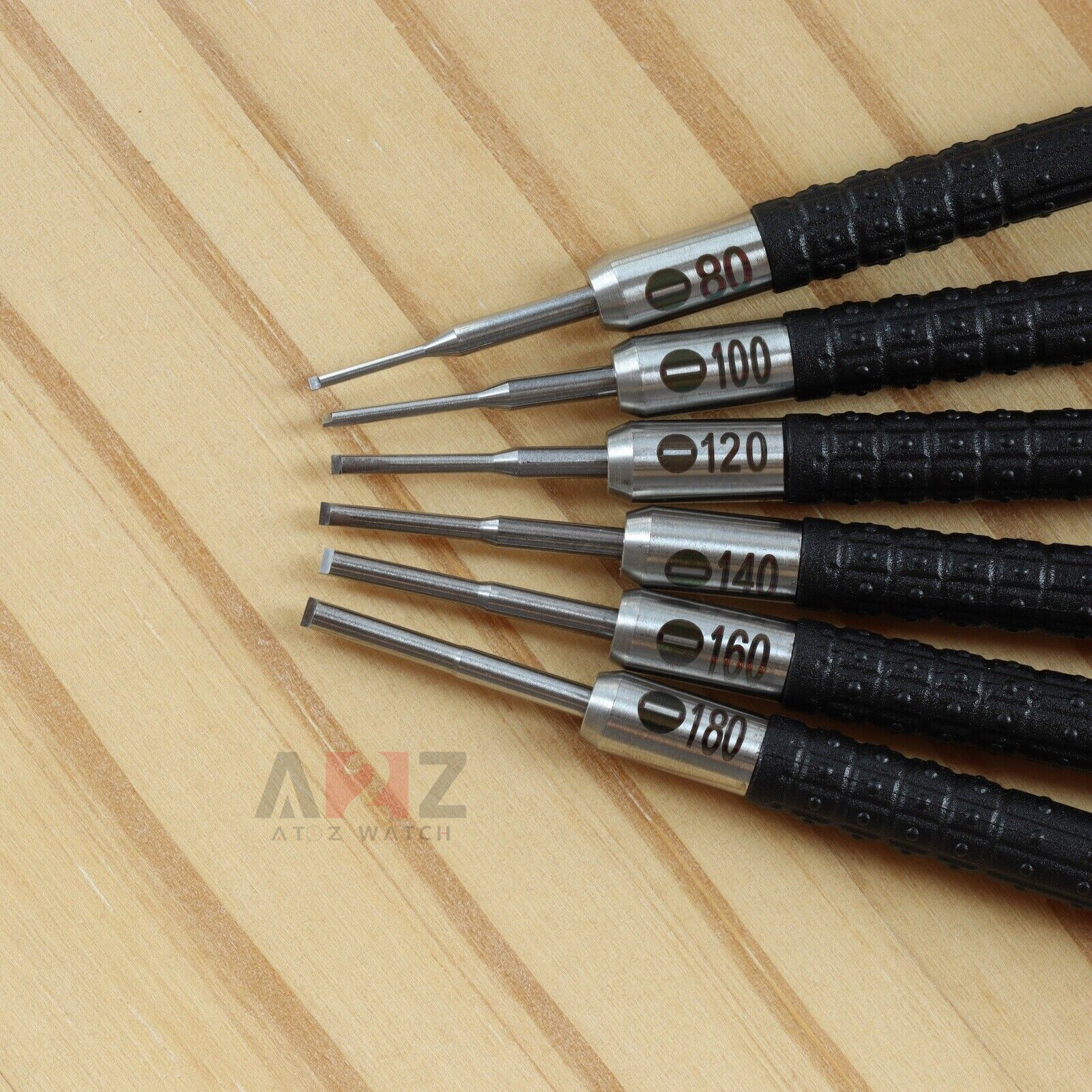 304L T-Blade Screwdriver Set for Rolex Tudor Watch Strap Bracelet 0.8-1.8mm Tool