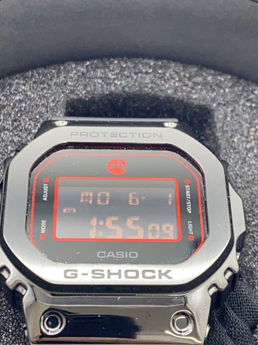CASIO Quartz Watch G SHOCK Digital BLK BLK