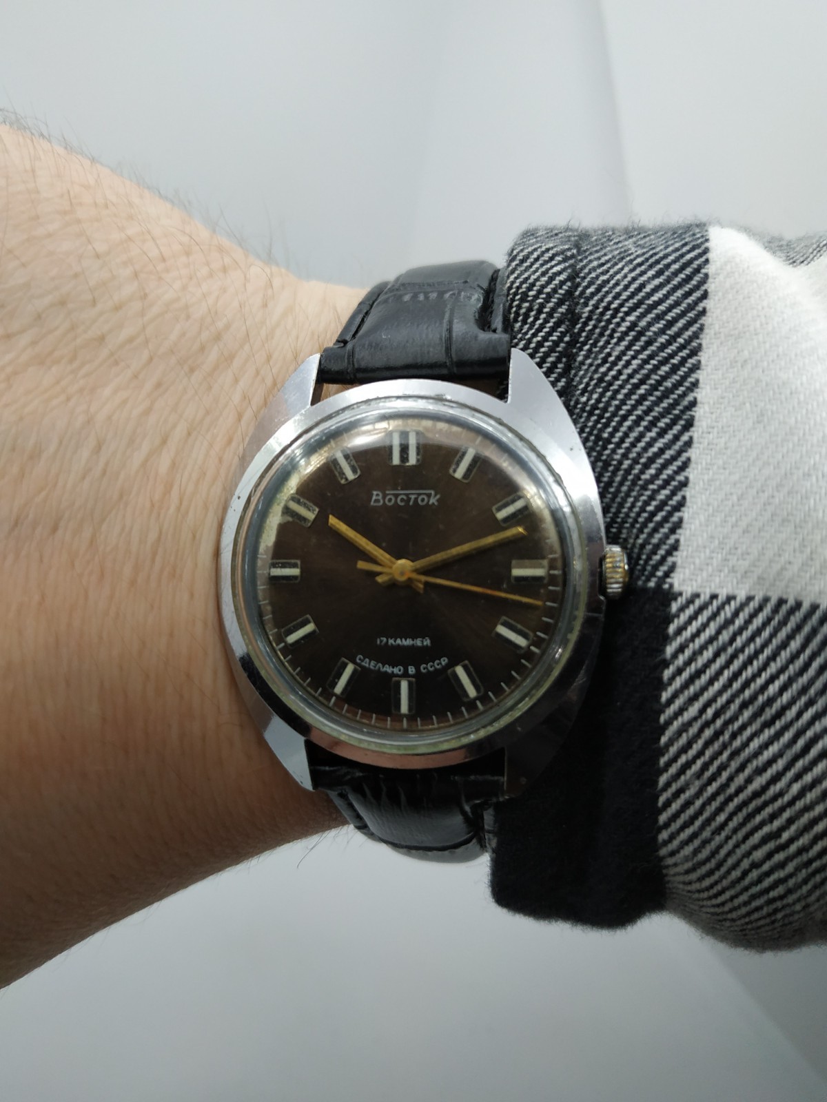 Retro Men’s Dress Watch Wostok Vintage USSR Mechanical Vostok 2409A Soviet ⭐