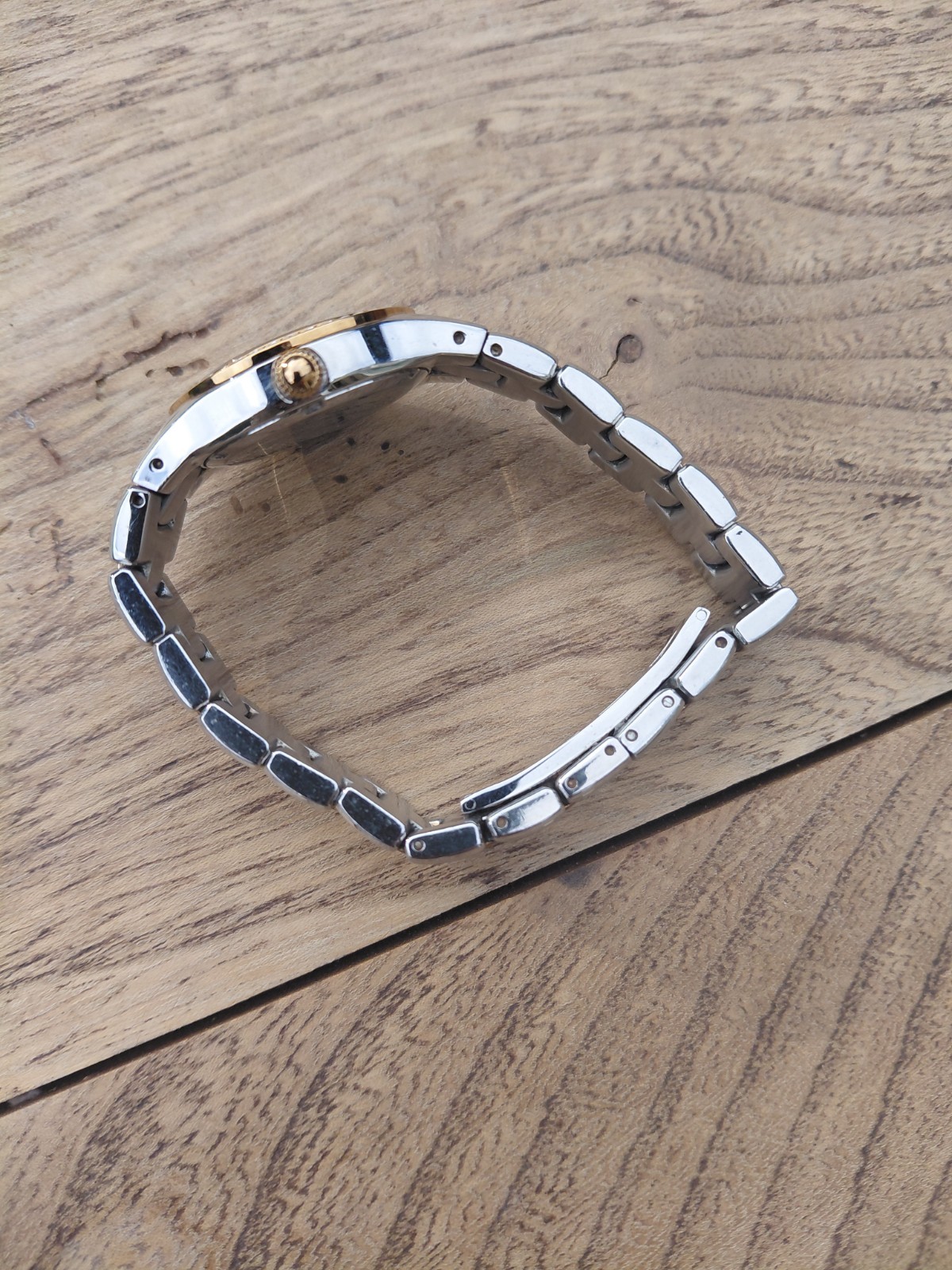 Rotary 2 Tone rose Gold & silver Bracelet Watch LB03501/71 – See video