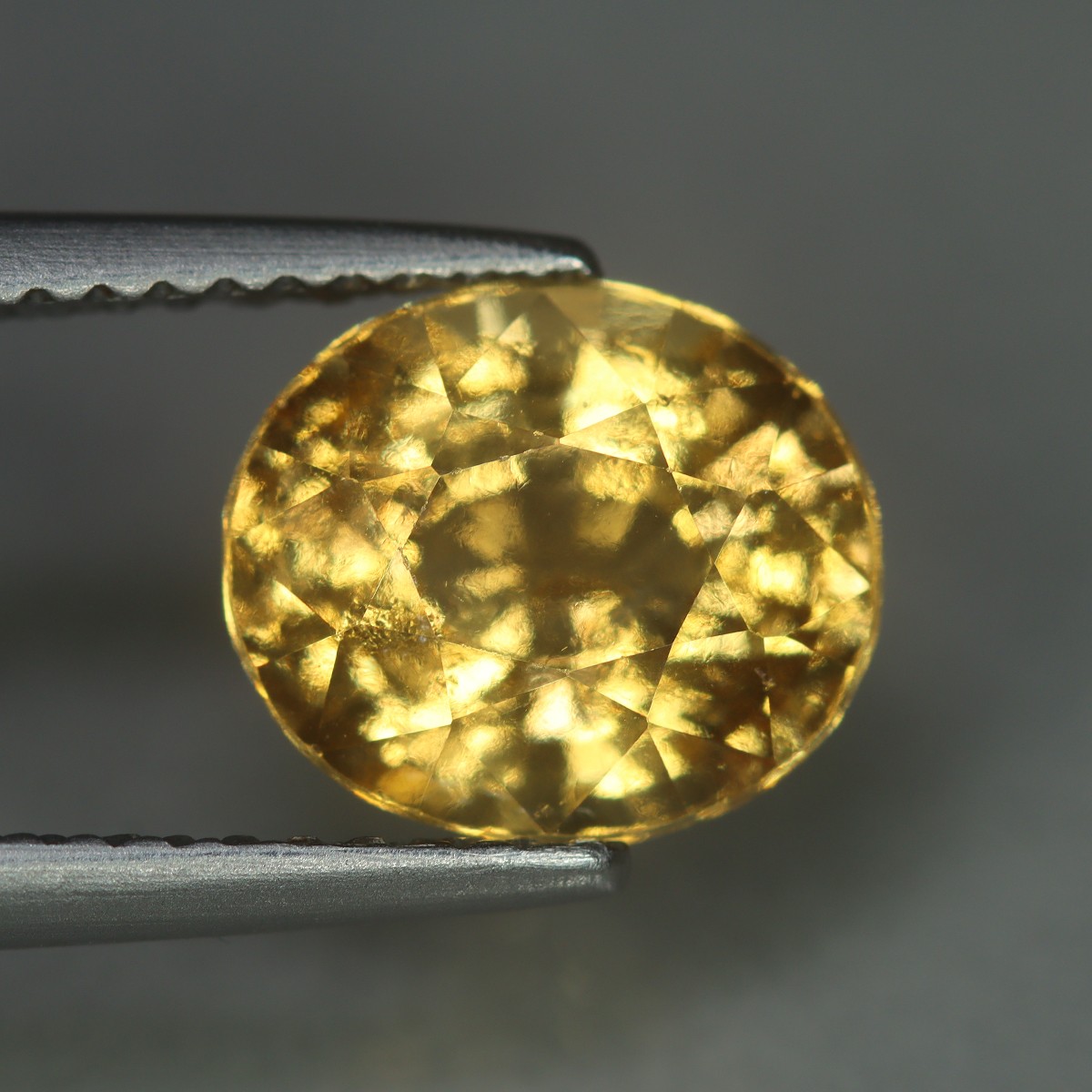 3.38 Cts_Loose Stone_100 % Natural Unheated Yellow Grossular Garnet_Tanzania