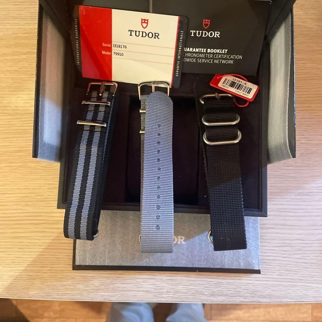 Tudor Heritage Ranger 79910 Automatic 41mm Steel Men Watch Black Dial EY-3