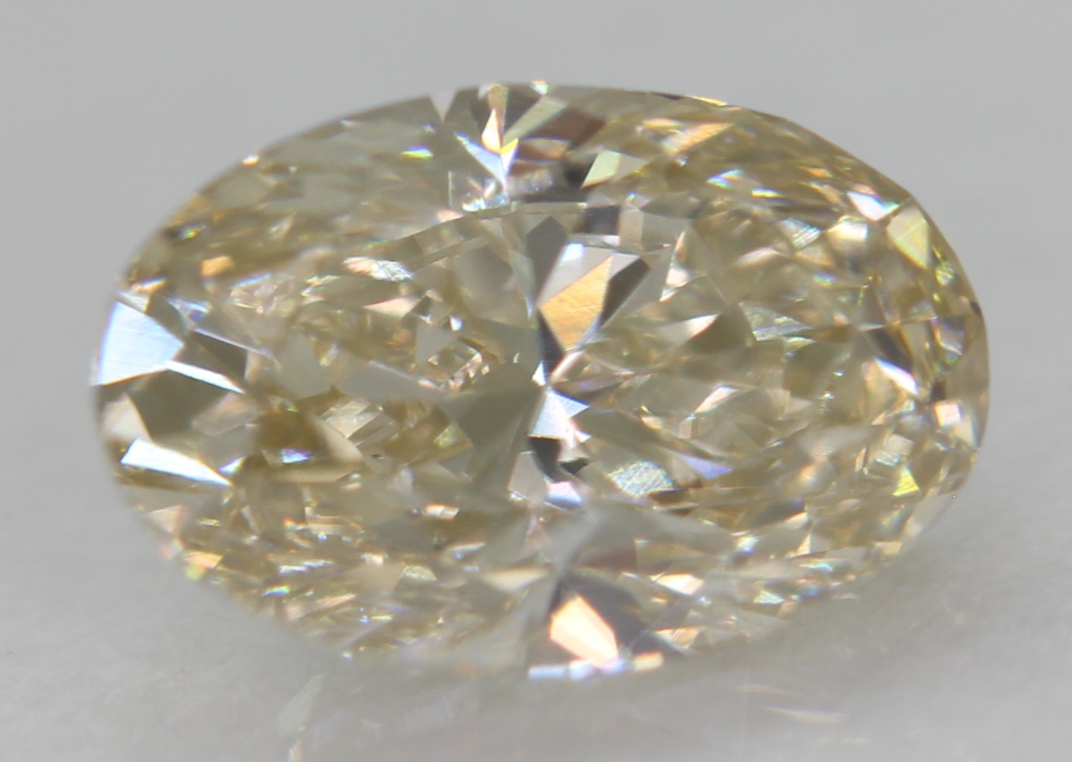 Certified 0.60 Carat J VVS1 Oval Natural EARTH MINED Loose Diamond 6.5×4.36mm