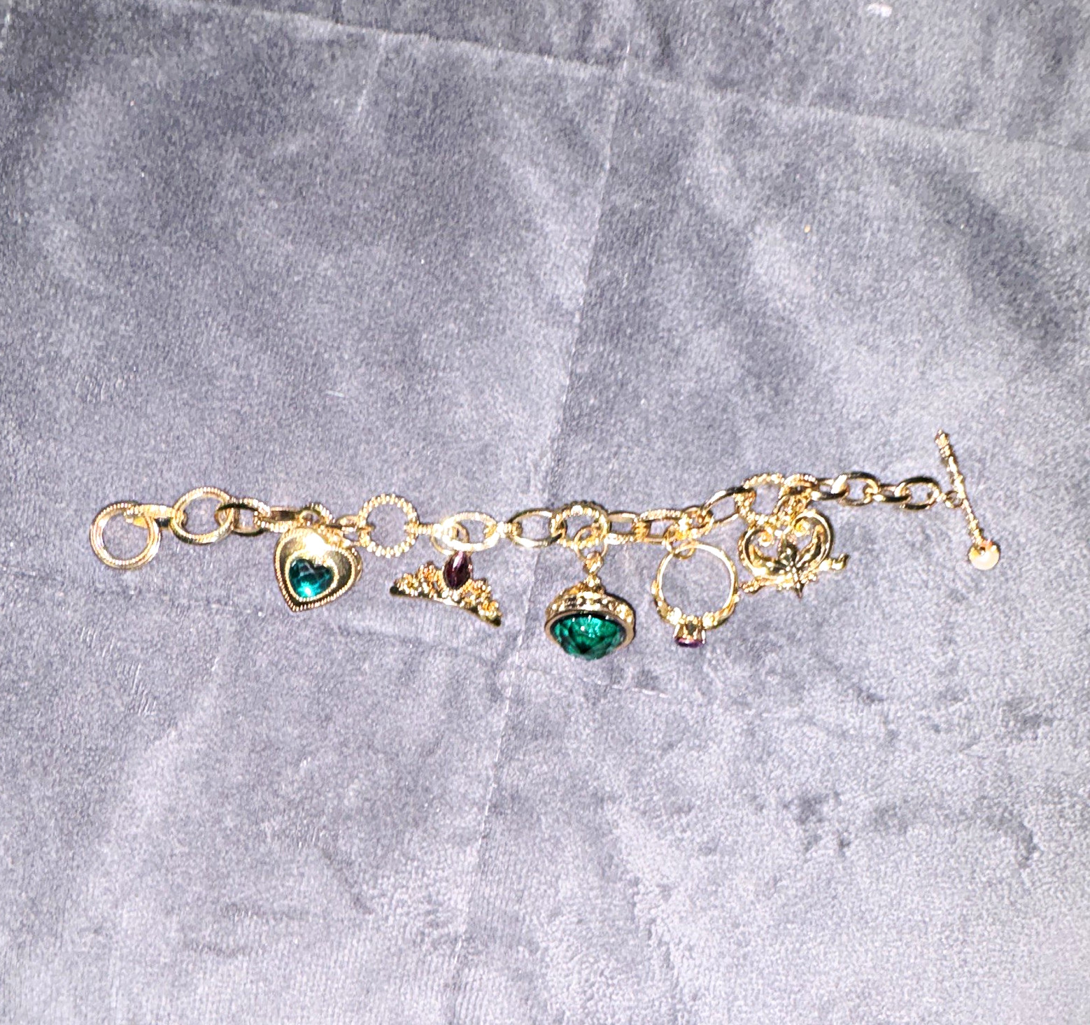 Broadway Disney Frozen Elsa Coronation Charm Bracelet Slight Defect