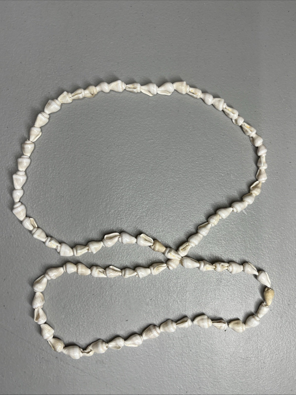 Vintage Hawaiian Tropical Shell Necklace Lot Seashell Lei Beach Boho 3 Piece