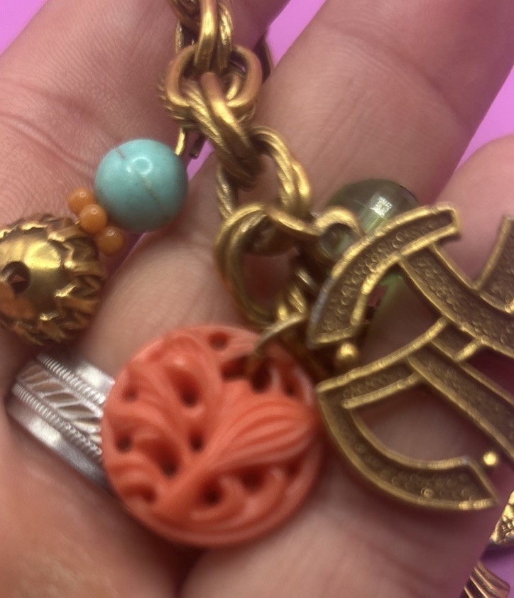 Asian Charms Bracelet Germany?? Vintage 1950’s/60’s