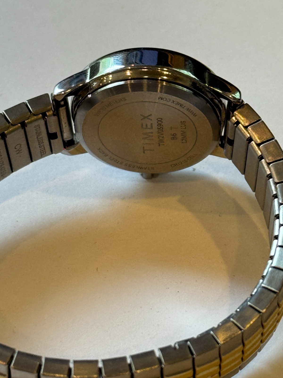 Women’s Timex Watch, Two Tone Gold/Silver, Indiglo