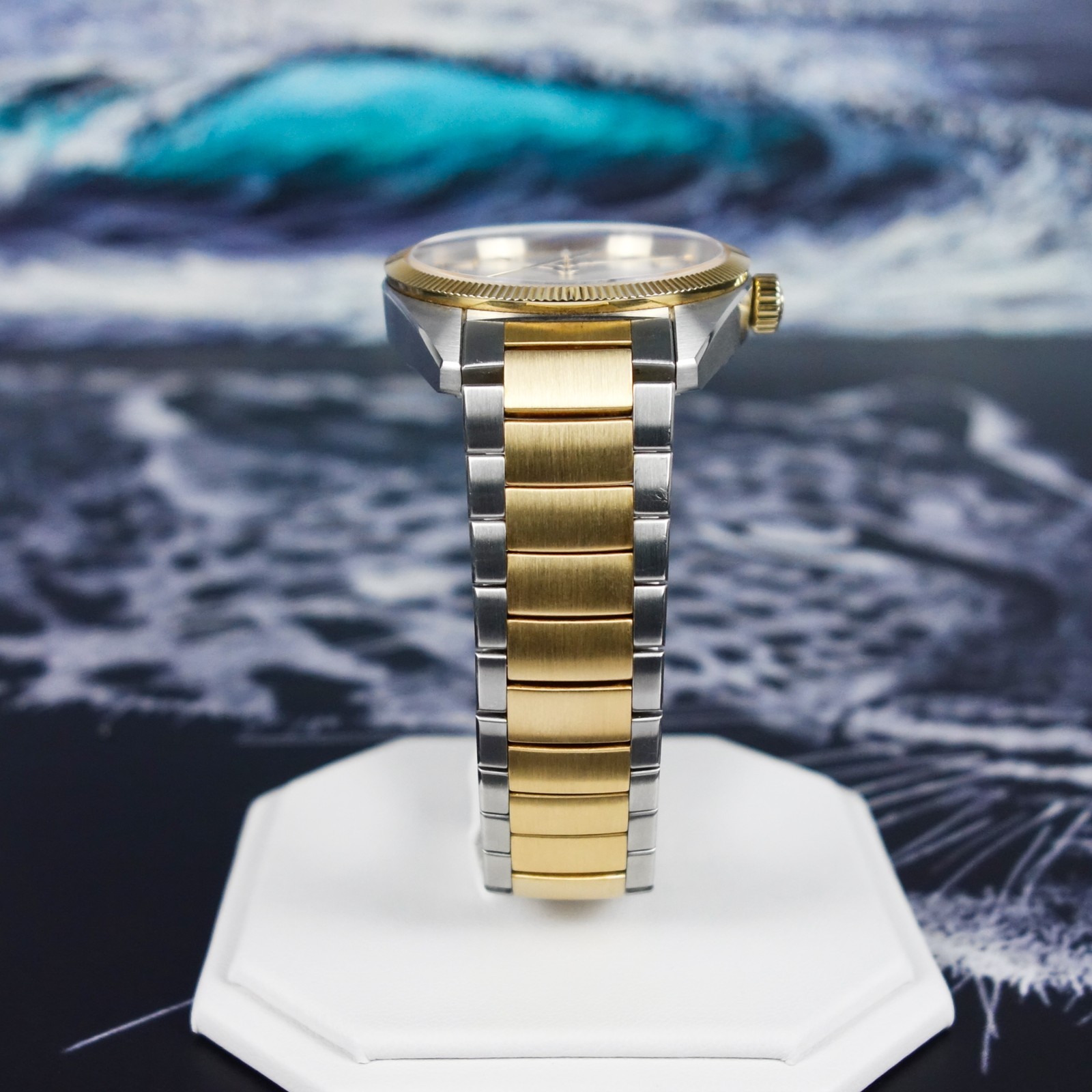 Omega Constellation Globemaster Full Set 2 Tone Gold & Steel 130.20.39.21.03.001
