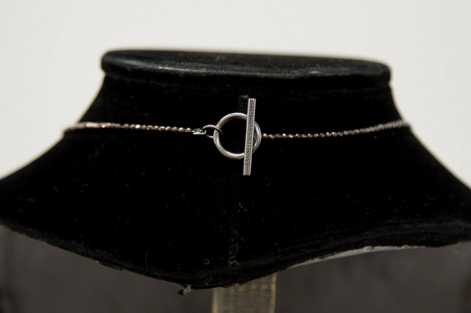 NWT$3995 Brunello Cucinelli Sparkly Asymmetrical Multi-Beaded Choker W/ 925 A191