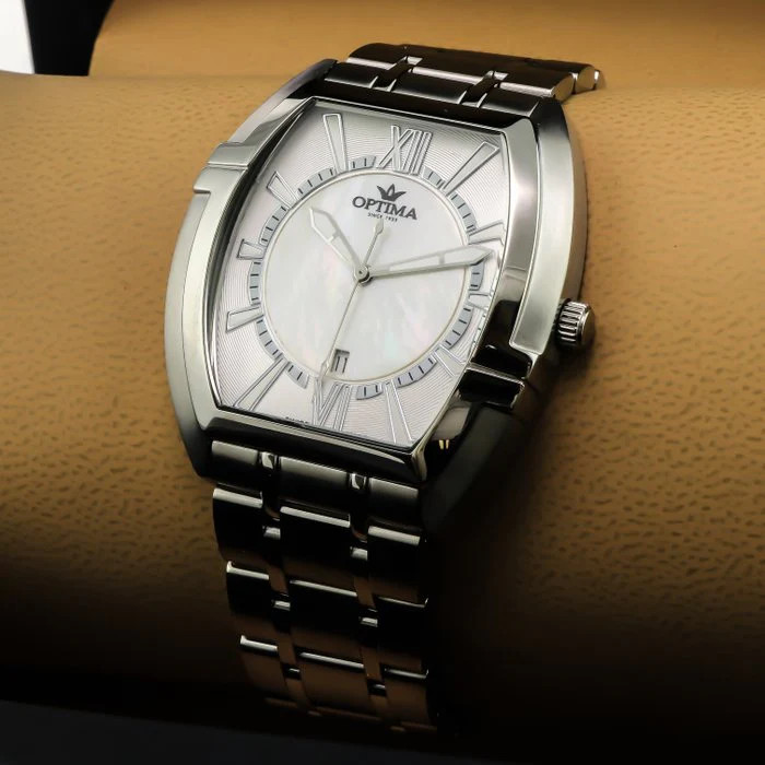 Optima – Swiss Made – OSM239-SS-7 Quartz 43mm OSM239 30 m (3 ATM / 100 ft)
