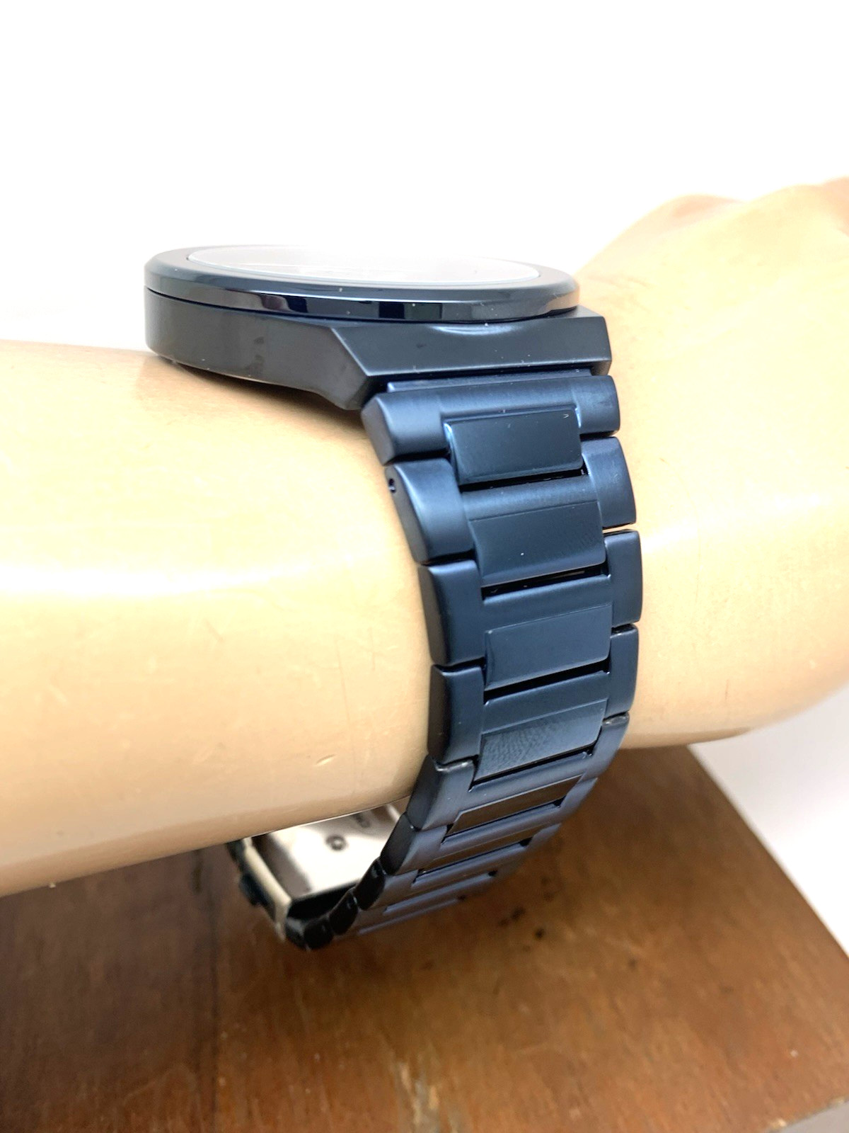 Guess Men’s Watch GW0833G1 Quartz Blue Dial Diamond Accent Stainless Steel 44mm