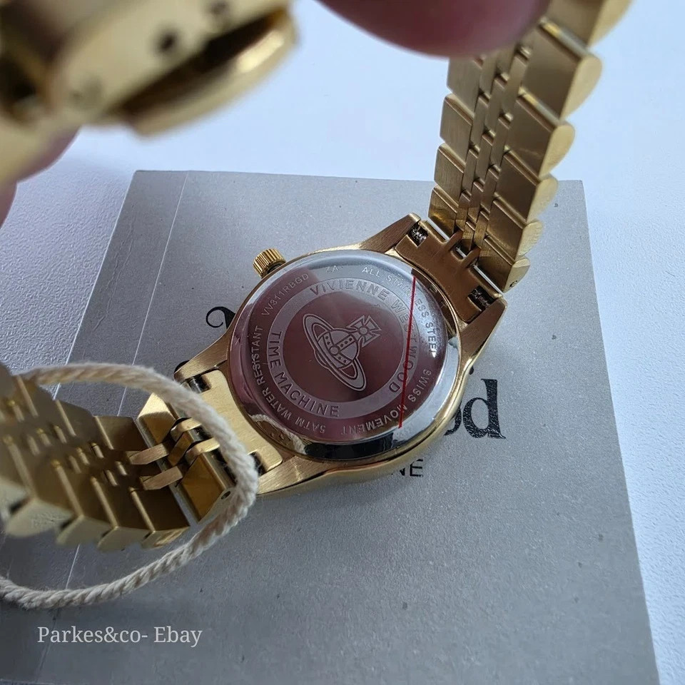 Vivienne Westwood VV311RBGD Little Camberwell Ladies Watch With Gift Box & Tags!