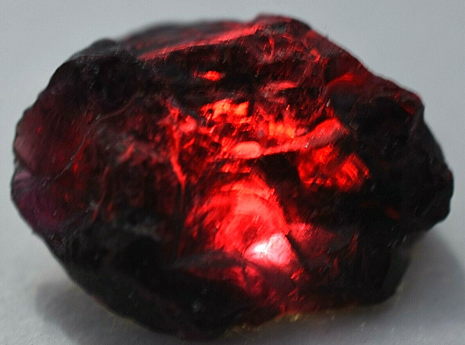 38.45 Ct Extremely Rare Natural Red Painite GGl Certified Best Top Quality Rough