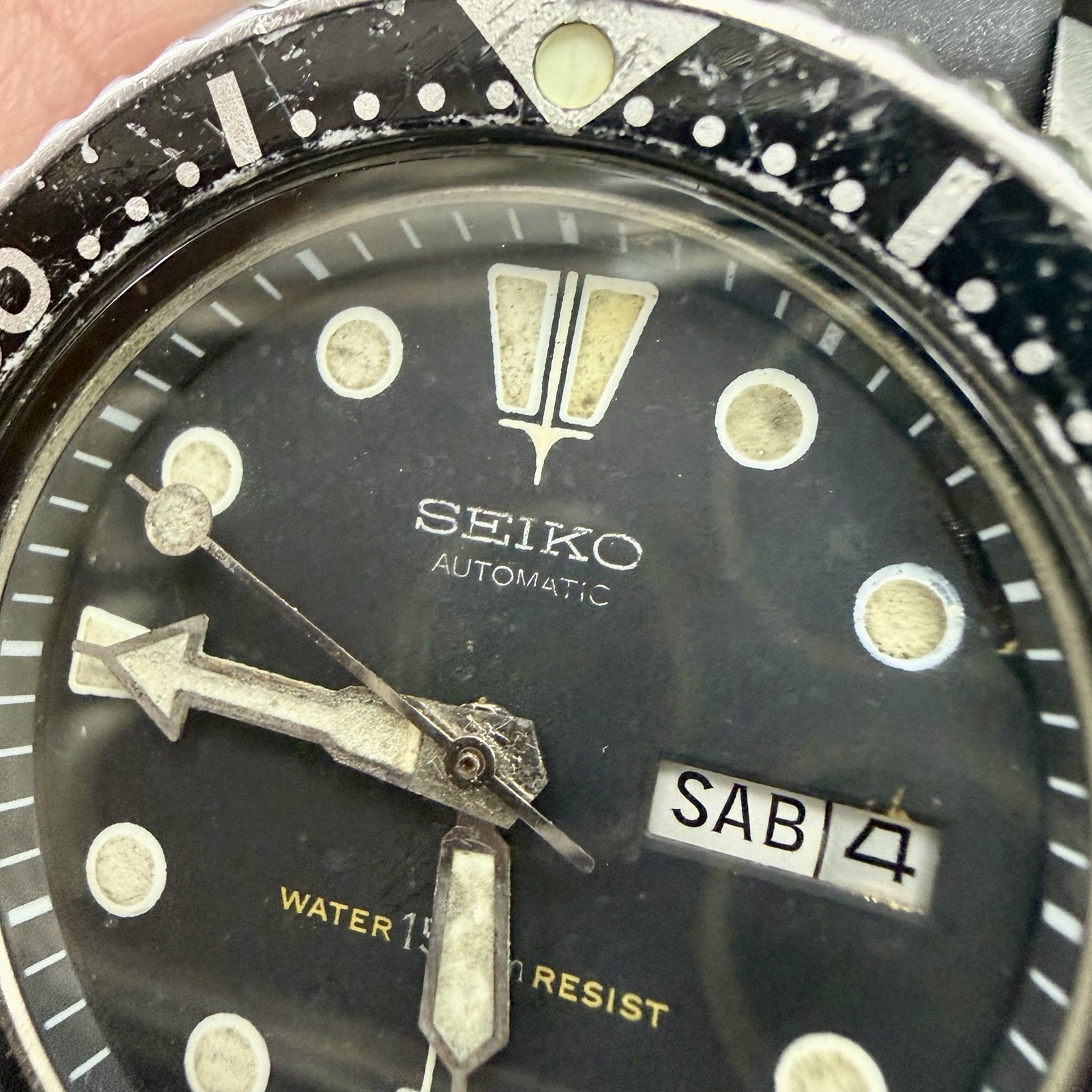 Vintage Seiko Turtle 6309-7040 Non Suwa Automatic Diver Watch Unbuffed! OG Head!