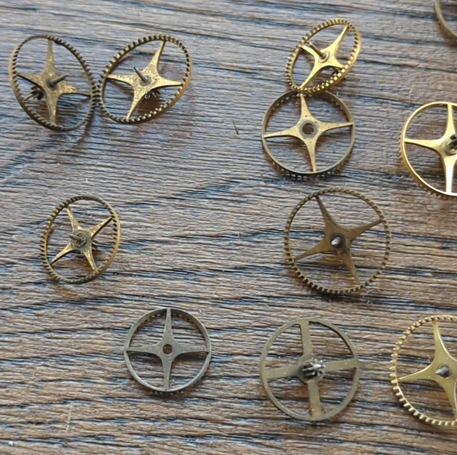 Antique Verge Fusee Pocket Watch Wheels Parts for Watchmakers (CV26)