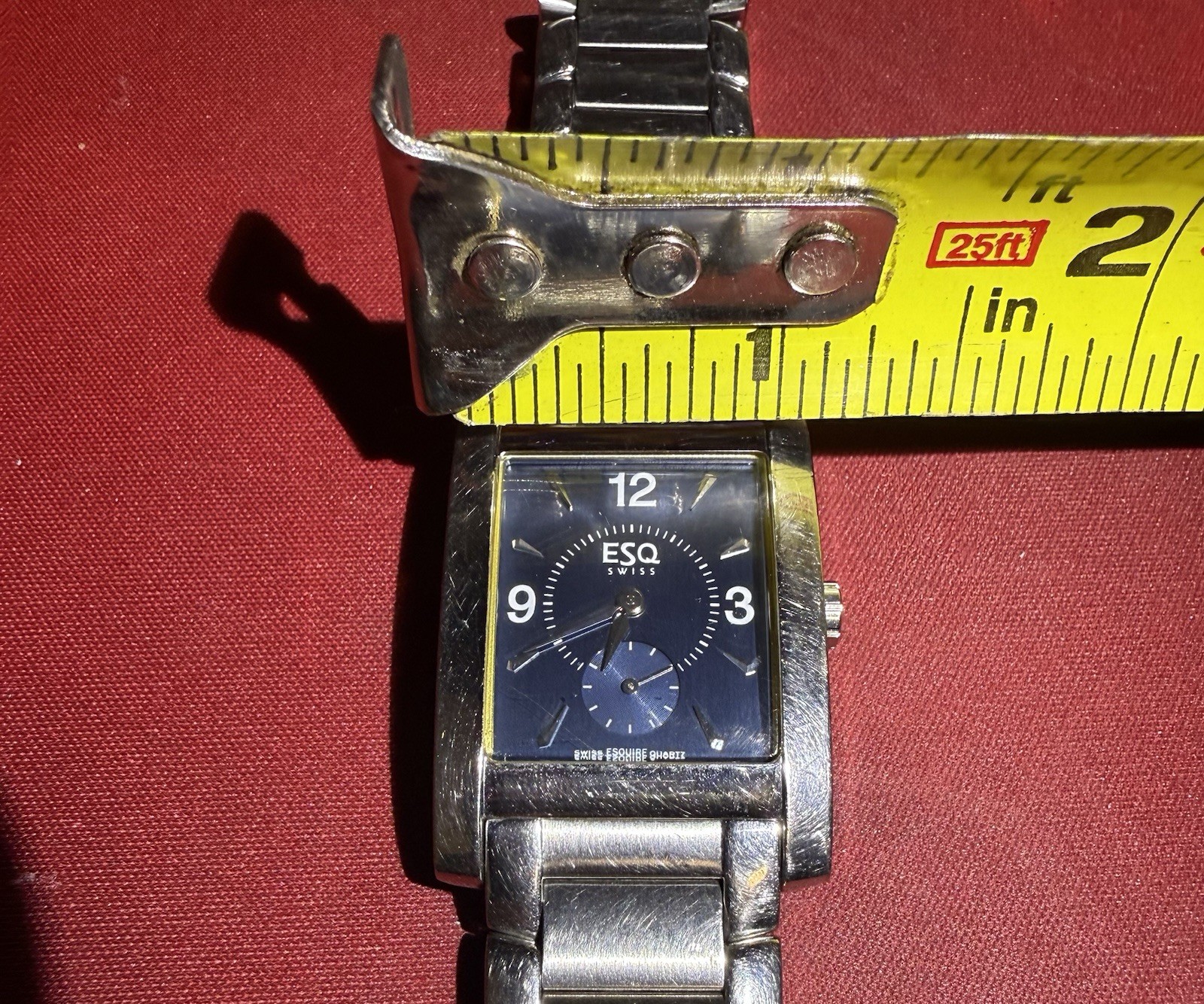 Men’s ESQ Venture Watch RARE With blue dial (300472)