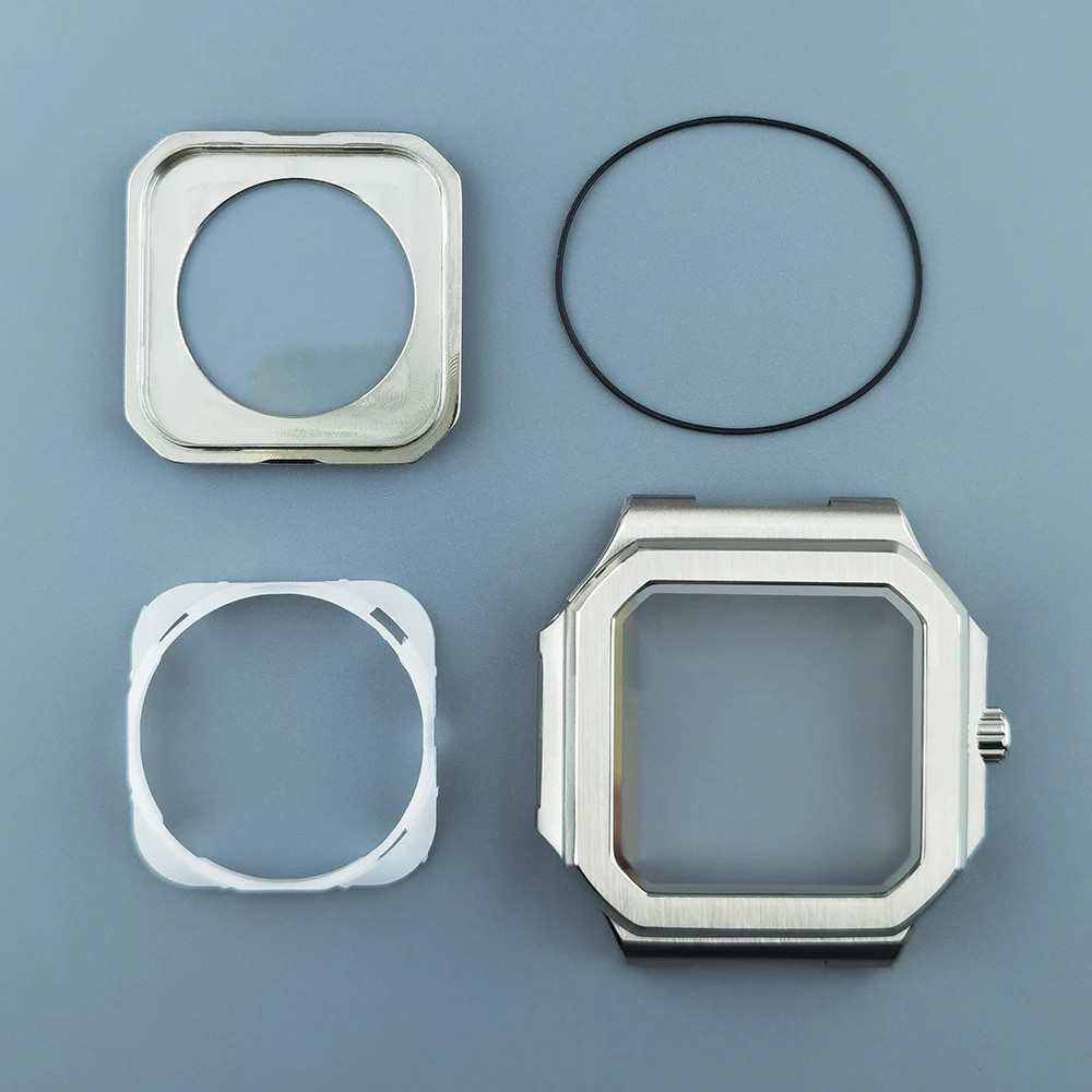 29.5mm Watch Dial Square Horizontal Stripe Retro Design For NH35 NH36 Parts