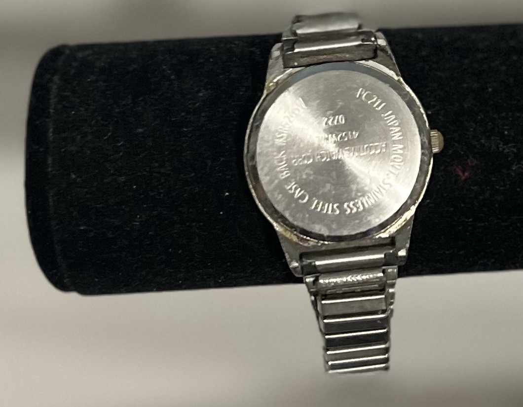Vintage Accutime Quartz Wristwatch Model SR625W Accutime Watch Corp