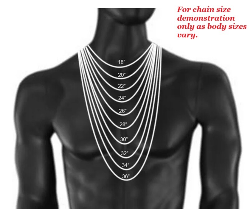 Black Coated Steel Military Army Marines Dog Tag Chain 2.4mm Ball Bead Necklace
