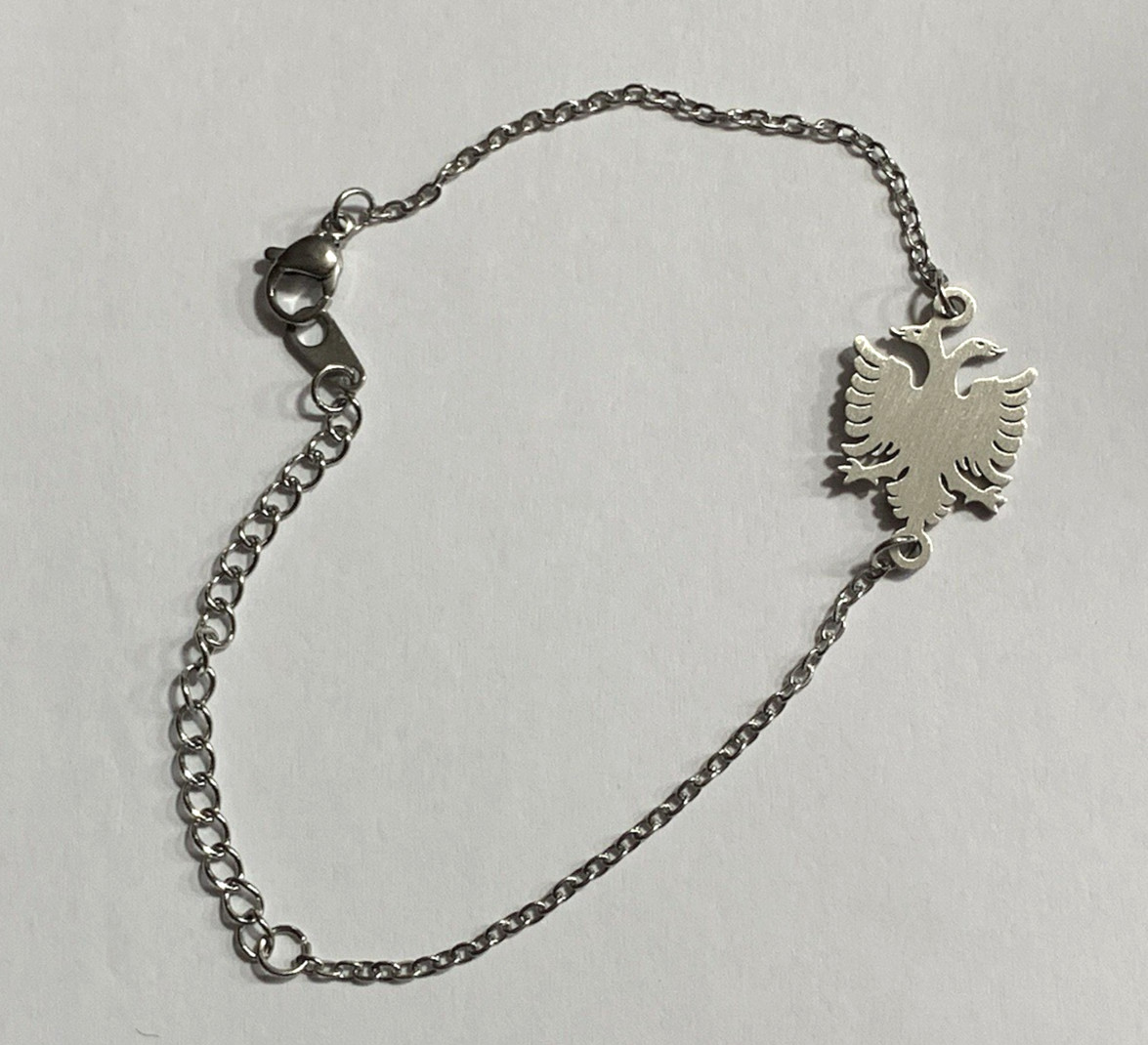 NEW ALBANIA METALIC EAGLE WRIST BAND-2 MODELS-UNISEX ALBANIAN BRACELET-SOUVENIR