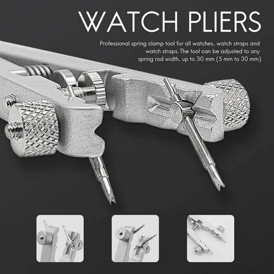 Watch Spring Bar Plier Spring Bar Tweezer Tool for Watch Wrist Bands St*