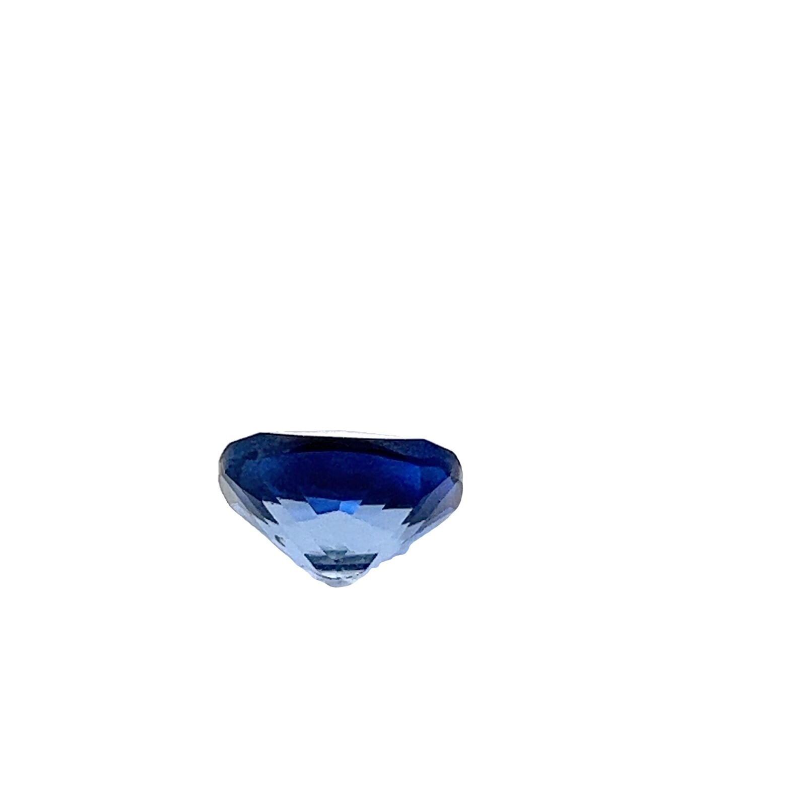 6.90ct Loose Emerald Cushion Cut Lab Created Blue Ceylon Gemstone 12 x 10mm