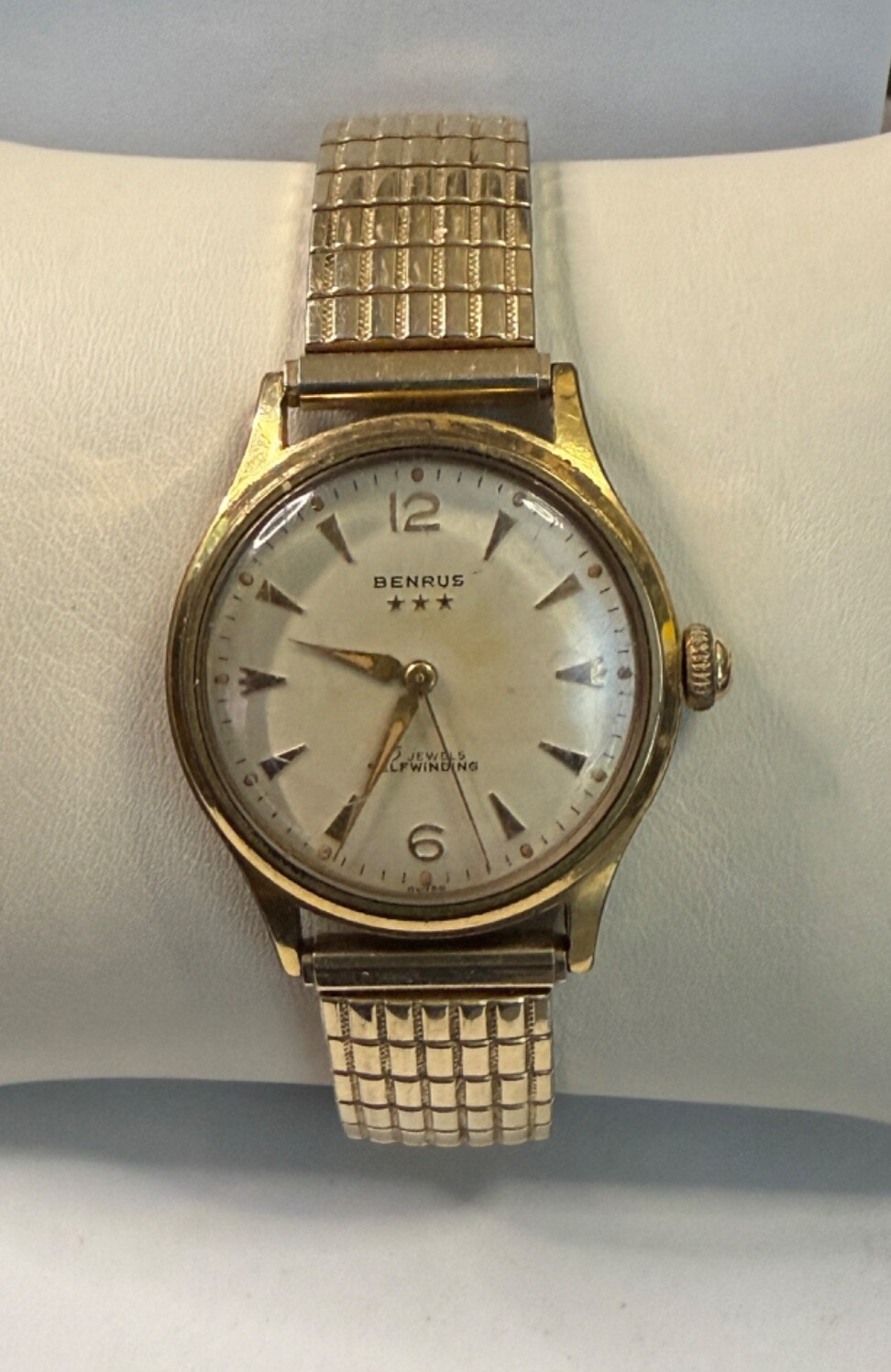 Estate Find: Vintage Benrus #7155 men’s Self winding RG185 Movement, 17 Jewels
