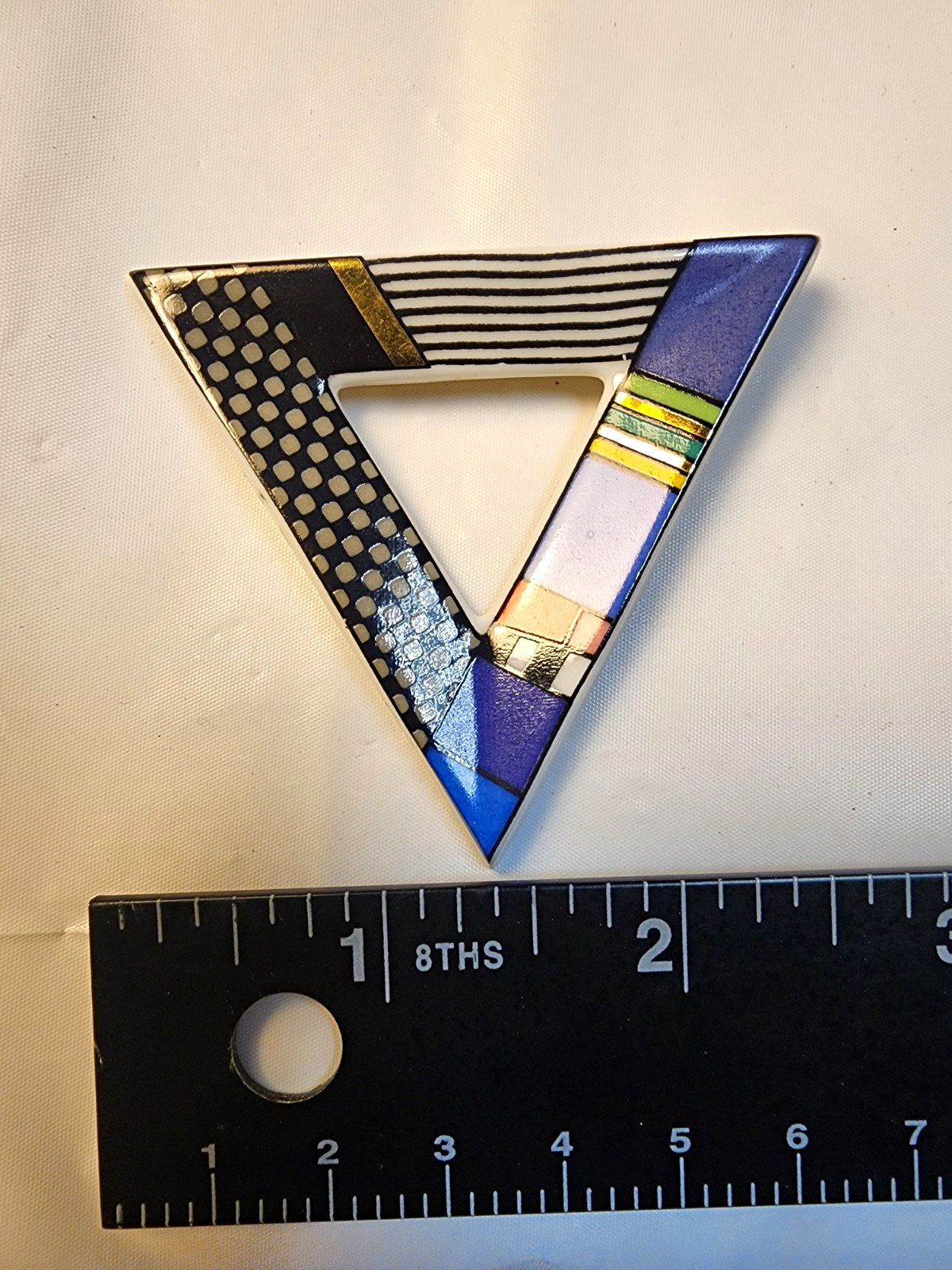 ​VINTAGE ROSENTHAL STUDIO-LINIE PORCELAIN BROOCH PIN – BJORN WIINBLAD