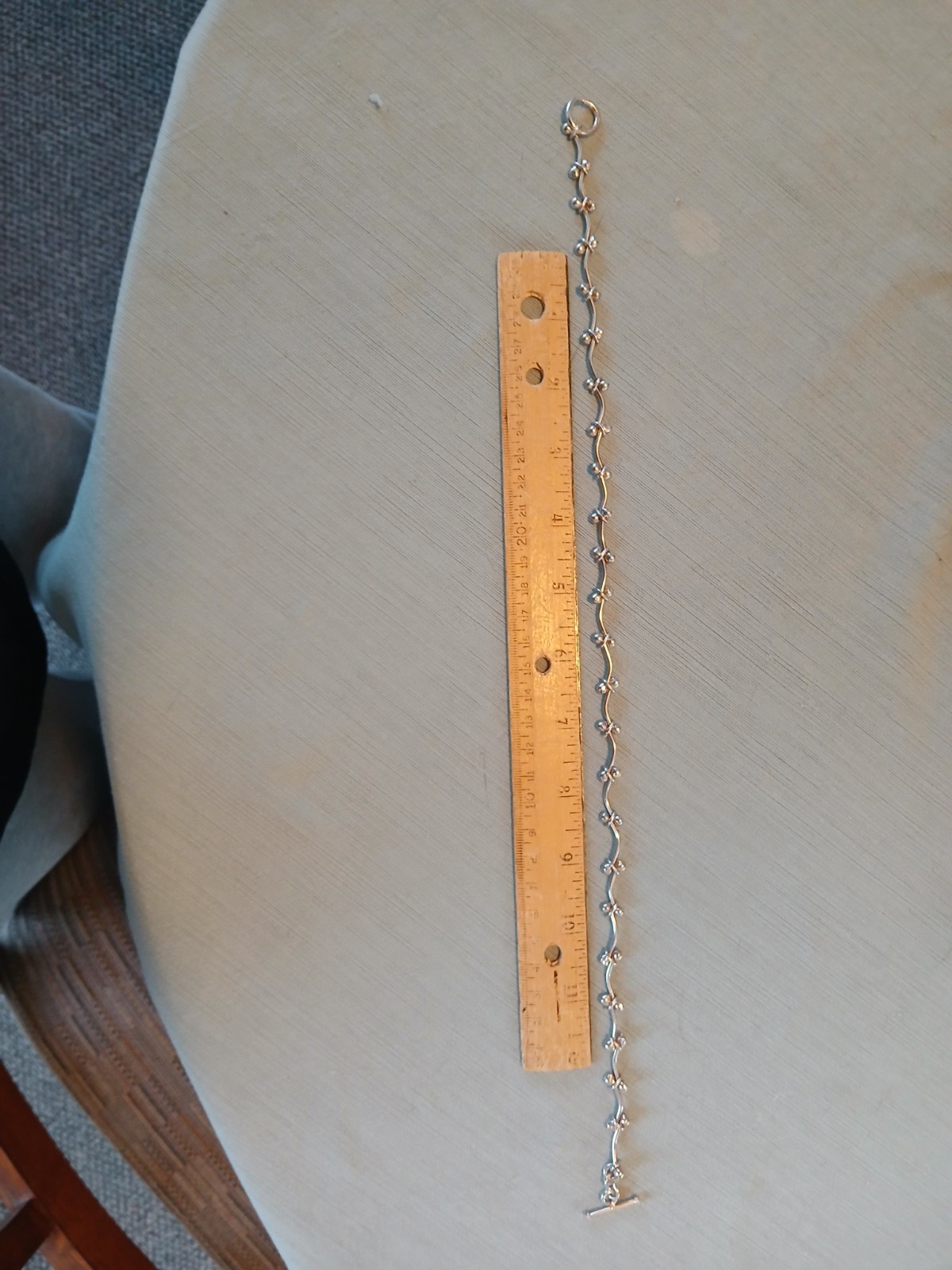 Taxco Sterling Silver Peppercorn DNA Spratling-style Necklace Vintage 16in