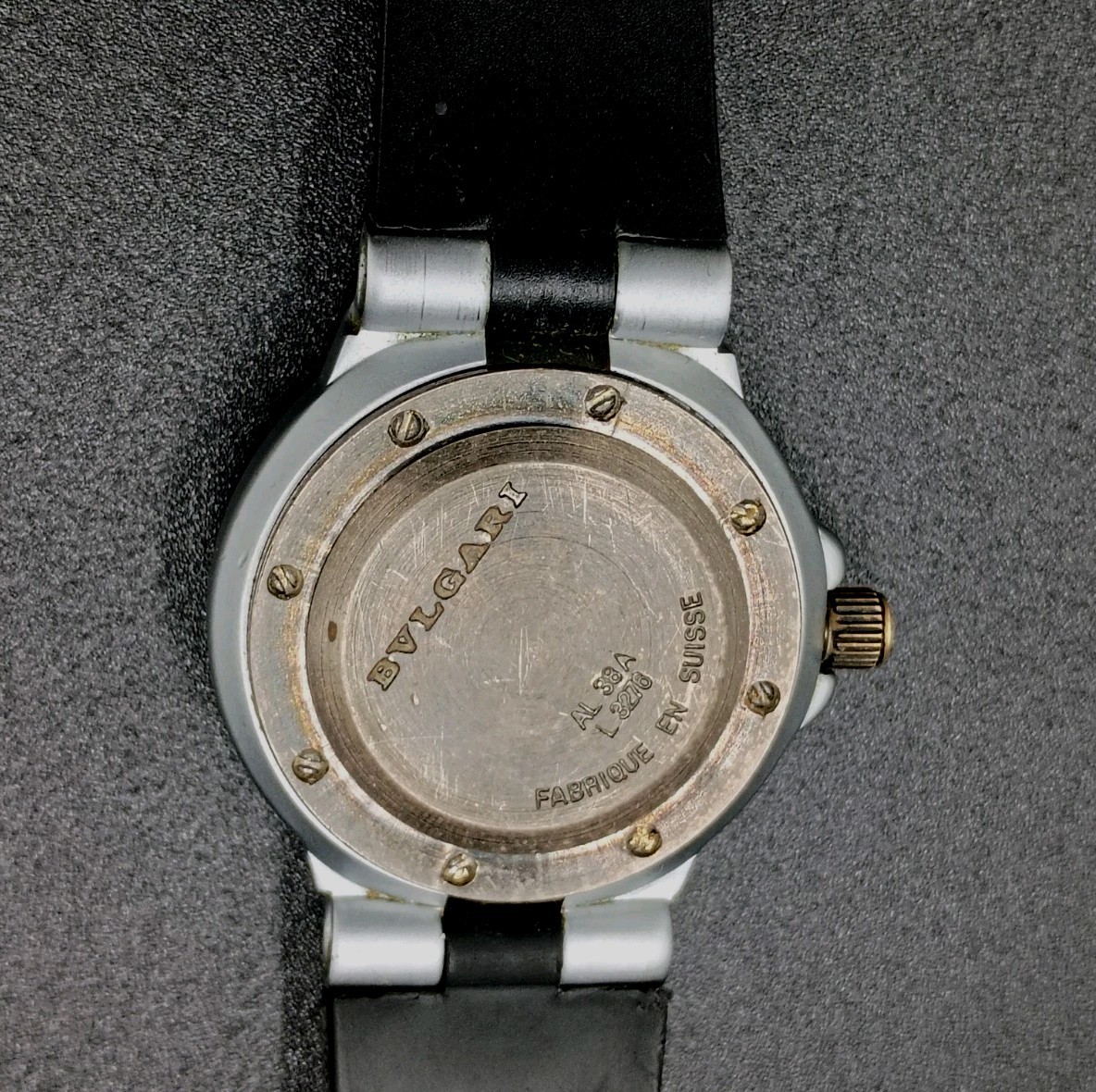 BVLGARI Aluminum AL38A Aluminum Swiss Watch