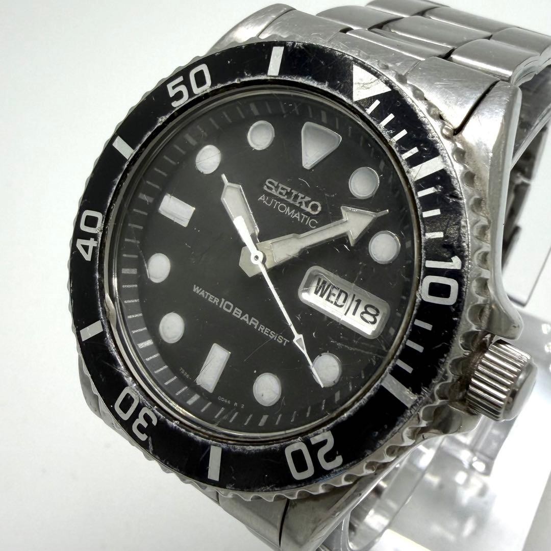 SEIKO Diver’s Watch 7S26-0040 Men’s Automatic Excellent Condition