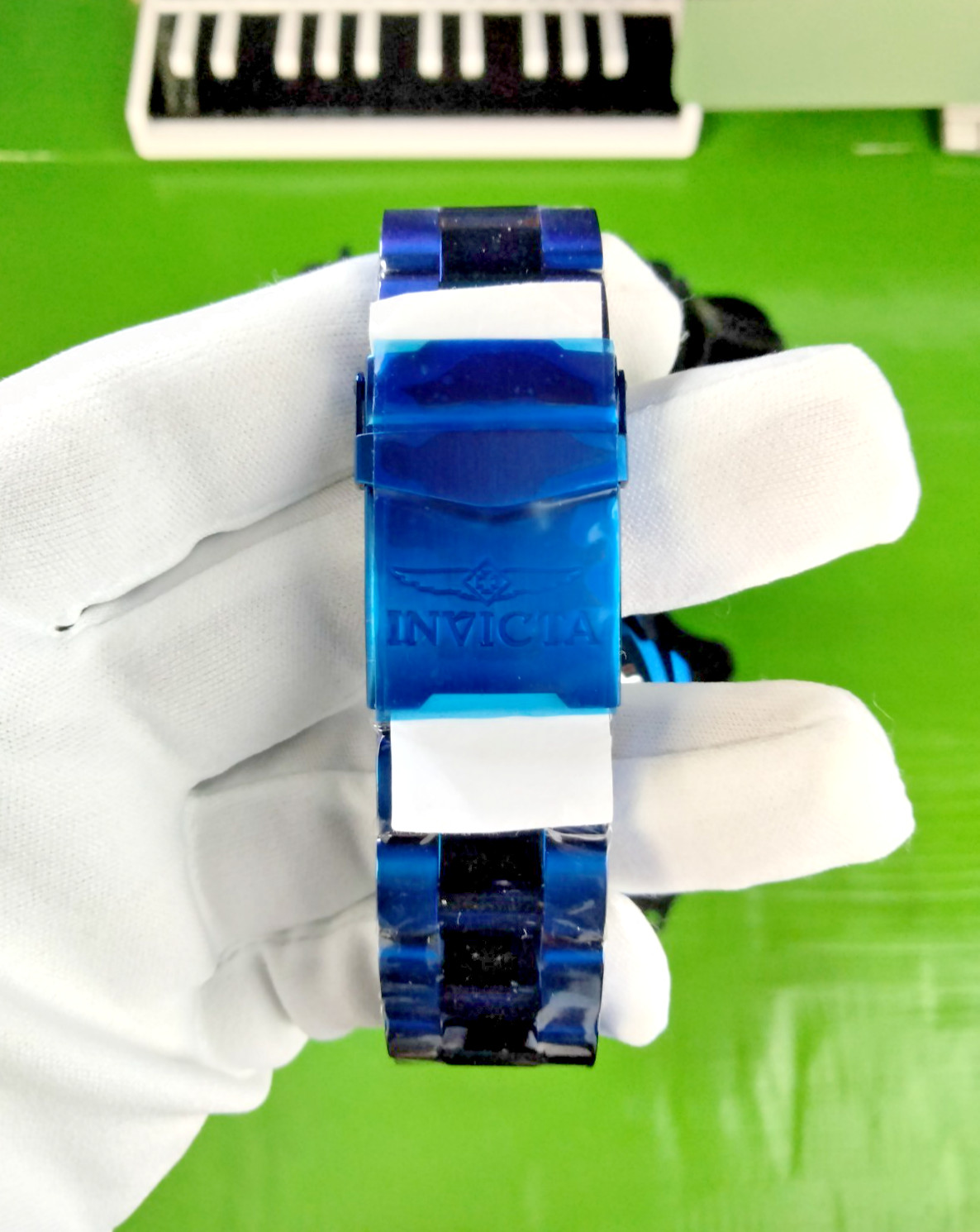 Invicta S1 Rally 37051 Automatic Men Watch 51 mm Blue Steel Zager Exclusive 100M
