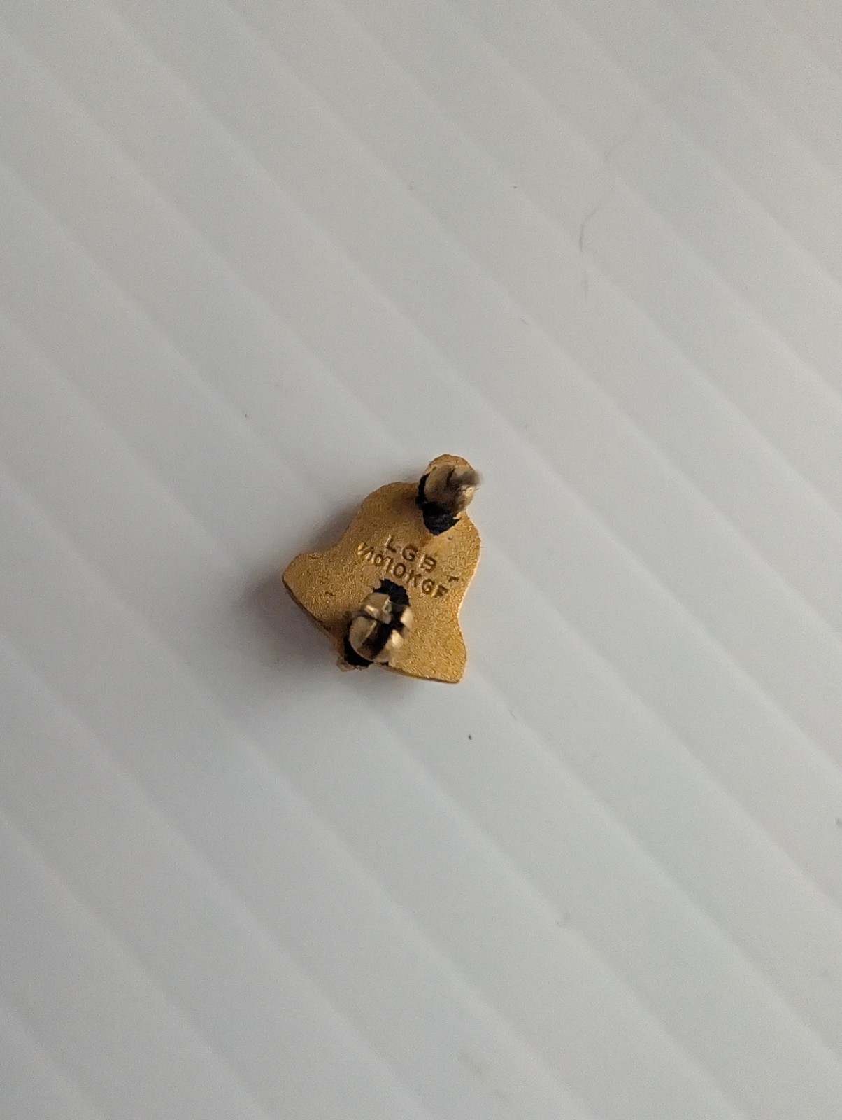 Vintage MICHIGAN BELL Telephone Employee 5 Years Pin Stamped LGB 10k Gold Filled
