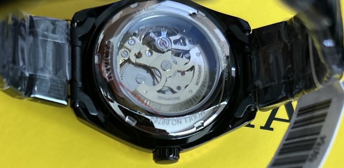 Invicta Objet D Art Automatic Men’s Watch w/ Skeleton Dial 43mm Black 69764 New!