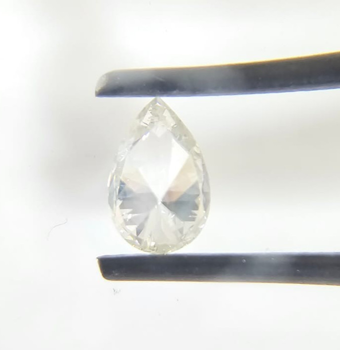 1.08ct 8.90×5.80×3.60mm Natural Fancy Loose Pear Rare Diamond VS Purity