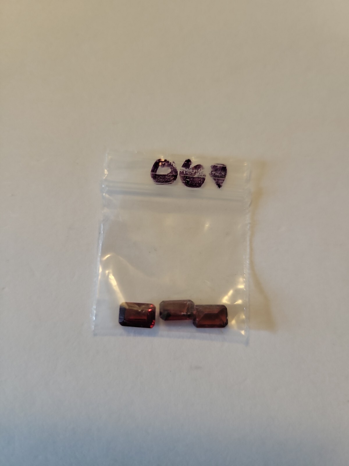 #069 4x6mm (Approx.) Garnets, Set Of 3