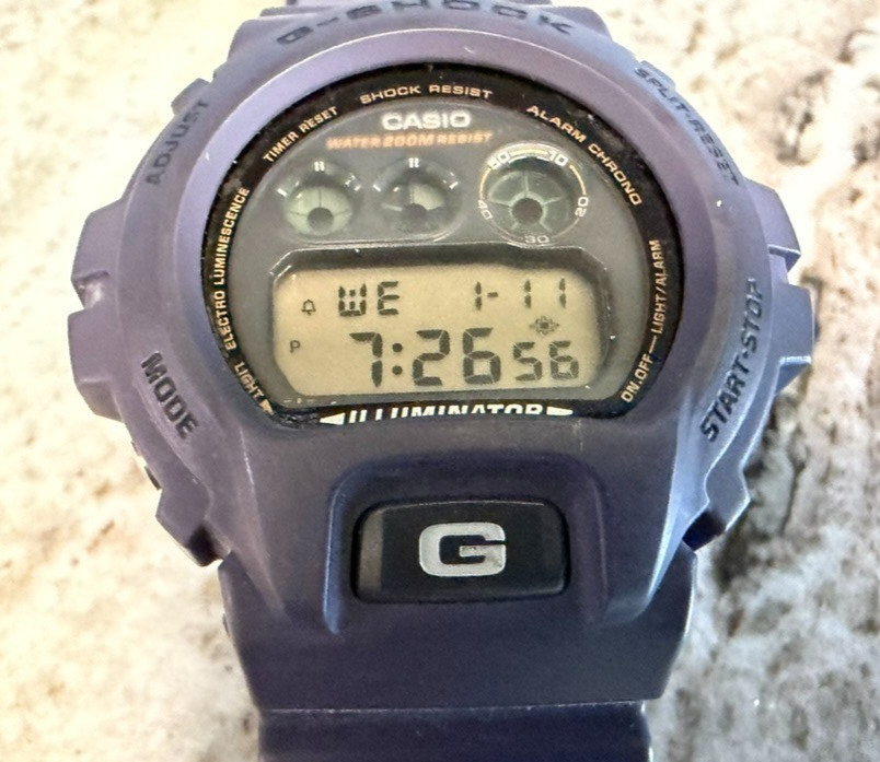 CASIO G-SHOCK DW-069 (DW-6900) Refreshed – New Battery – Tested – See Pictures