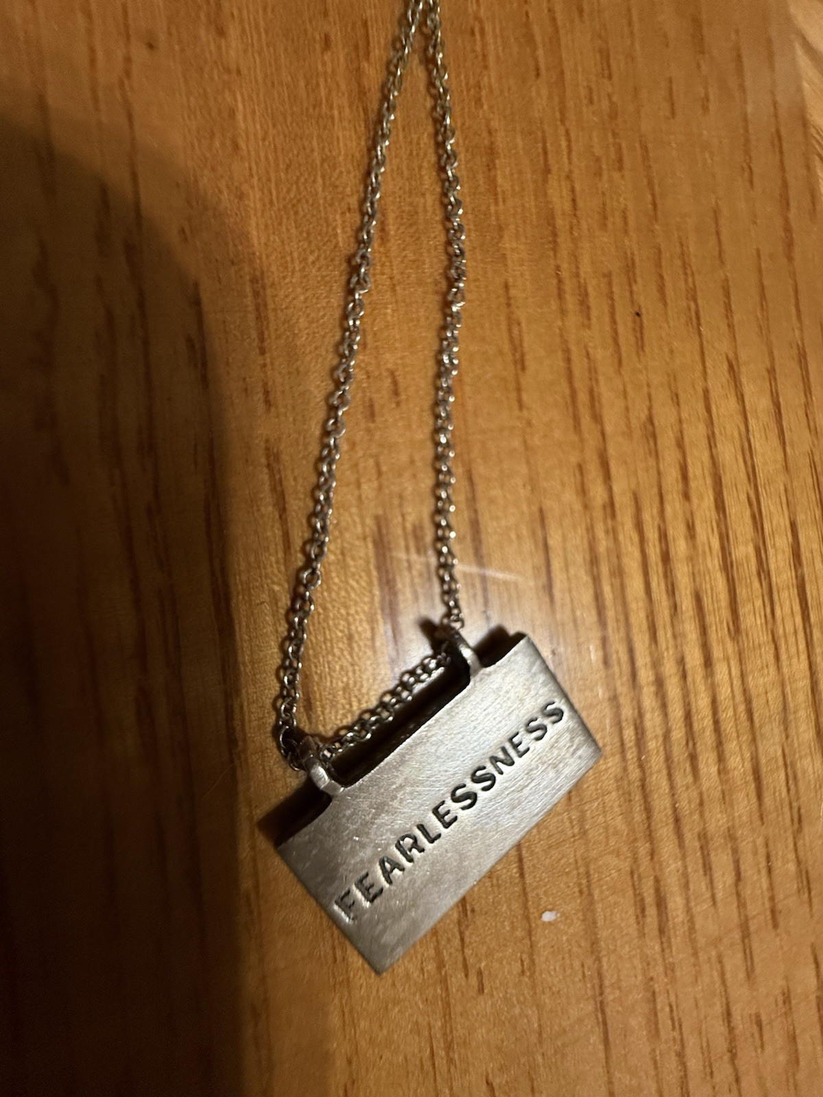 Fearlessness L&O SVU. 925 Sterling Silver 18in