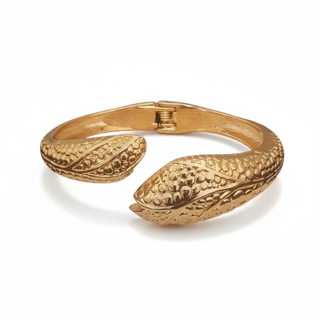 Stephan & Co Women’s Trendy Gold Plated Cuff Bangle Bracelet NWT