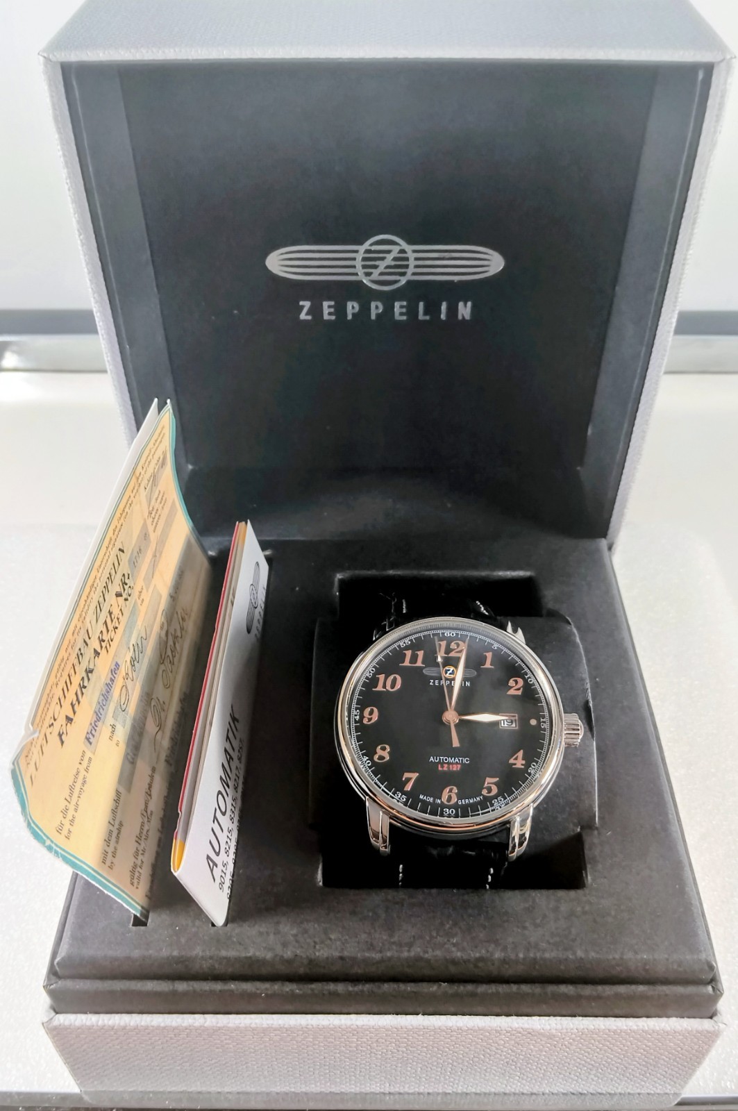 Zeppelin Men’s Watch LZ127 GRAF Automatic 7656