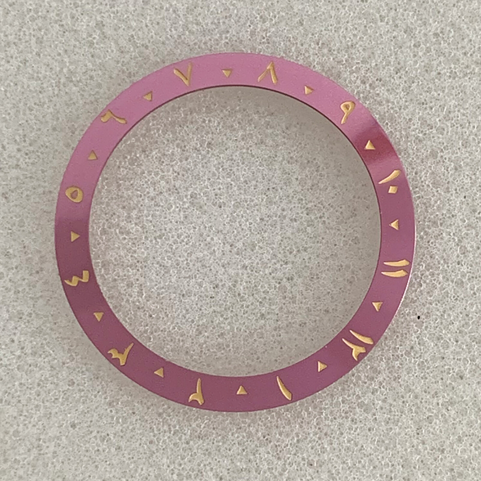 38mm*30.5mm Watch Bezel Insert For 40MM SUB GMT Watch Replacement Accessories
