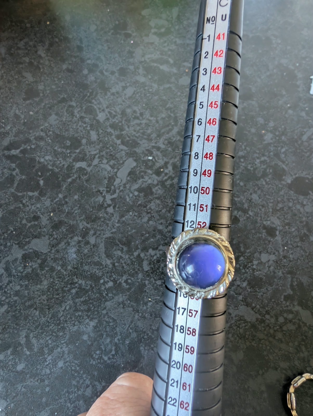 Lot 7 Silver Tone Rings Yin Yang Mood Ring Gothic Boho Stackable Sizes 6-9