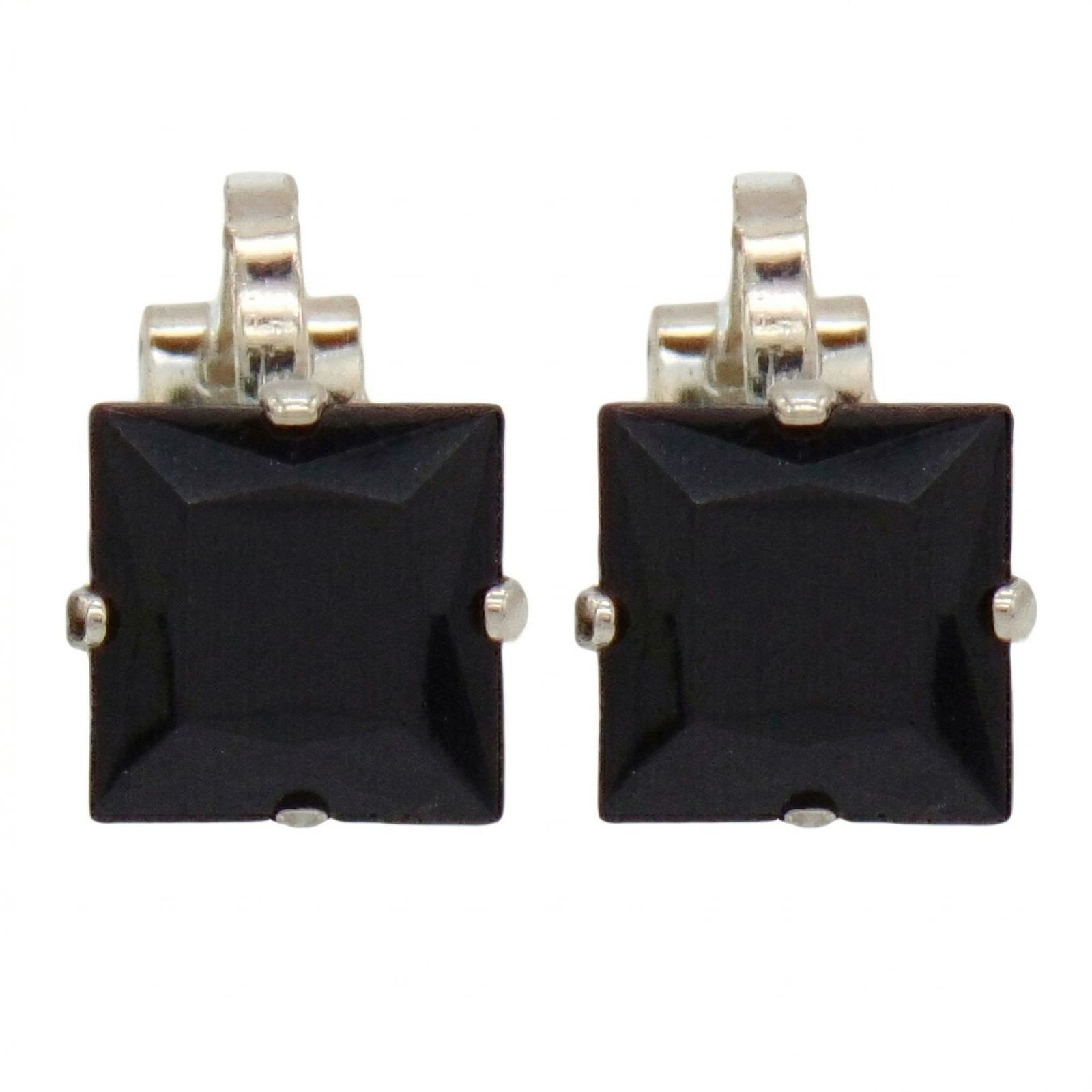 CLIP ON Earrings Womens Non Pierced Dangle Vintage Silver Gold Rhinestone Stud